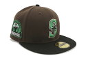 NEW ERA SEATTLE MARINERS 59FIFTY FITTED CAP (30TH ANNIVERSARY CUSTOM SIDE PATCH/...