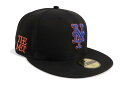 NEW ERA NEW YORK METS THE MET 59FIFTY FITTED CAP (BLACK) 14457389ニューエラ/フィッテッドキャッ...