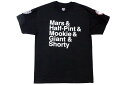 40 ACRES SPIZ 039 IKE CHARACTER T-SHIRT (BLACK)フォーティーエーカース/T-シャツ/黒