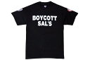 40 ACRES BOYCOTT SAL 039 S T-SHIRT (BLACK)フォーティーエーカース/T-シャツ/黒