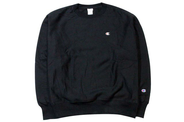 CHAMPION REVERSE WEAVE CREW SWEAT (GF70-BKC:BLACK)`sI/N?lbNXEFbg/ubN