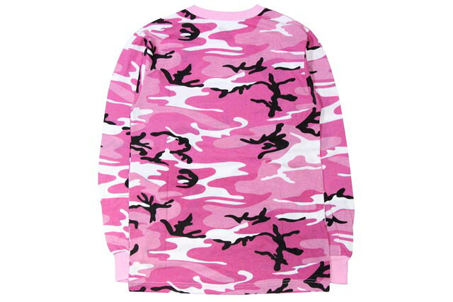 ROTHCO CAMO L/S T-SHIRT (PINK CAMO)ロスコ/長袖Tシャツ/迷彩(ピンク)