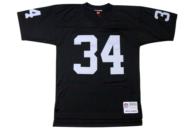 MITCHELL & NESS REPLICA JERSEY NFL LOS ANGELES RAIDERS 1988(BO JACKSON: BLACK) LGJYAC18035~b`F&lX/X[obNW[W/