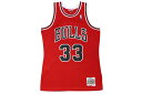 MITCHELL&NESS SCOTTIE PIPPEN SWINGMAN JERSEY (CHICAGO BULLS: RED)ミッチェル&ネス/スウィングマンジャージ/バスケジャージ/レッド