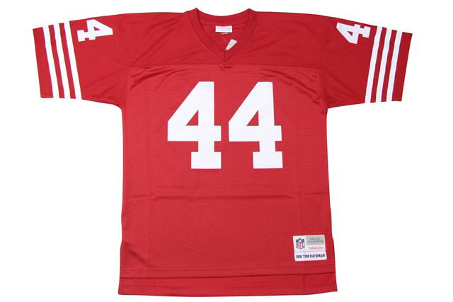 MITCHELL & NESS REPLICA JERSEY SAN FRANCISCO 49ERS (1990-TOM RATHMAN: SCARLET)ߥå&ͥ/եåȥܡ른㡼/Хå㡼/