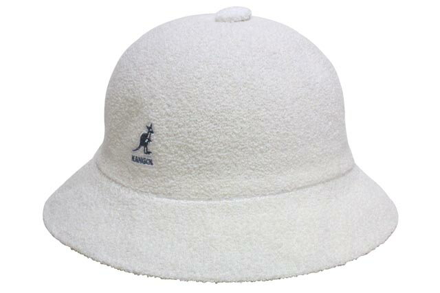 KANGOL BERMUDA CASUAL BUCKET HAT(0397BC/WH103:WHITE)カンゴール/バケットハット/ホワイト