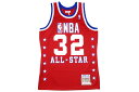 MITCHELL & NESS AUTHENTIC MESH JERSEY NBA (1990 NBA All-Star/Magic Johnson : Red)ミッチェル&ネス/スローバックジャージー/レッド