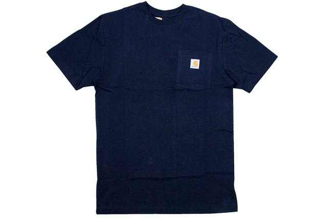 Carhartt LOOSE FIT HEAVYWEIGHT SHORT-SLEEVE POCKET T-SHIRT (K87/NVY:NAVY)カーハート/ショートスリ..