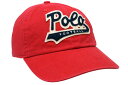 POLO RALPH LAUREN SCRIPT LOGO COTTON TWILL FITTED CAP (710542062004: RED)| t[/tBbebhLbv/