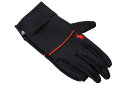 POLO RALPH LAUREN TOUCH GLOVES (6G0081/625)ポロラルフローレン/手袋/グローブ/黒×赤