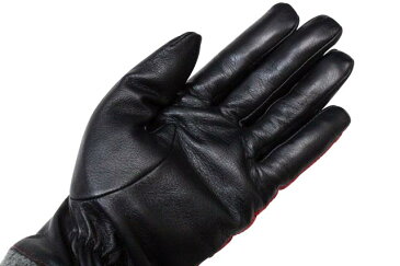 POLO RALPH LAUREN DIAMOND QUILTED LEATHER GLOVES (6G0011/619)ポロラルフローレン/手袋/グローブ/赤