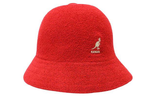 KANGOL BERMUDA CASUAL BUCKET HAT(0397BC/SC613:SCARLET)カンゴール/バケットハット/スカーレット