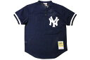 MITCHELL & NESS AUTHENTIC MESH BP HENRY NECK JERSEY (NEW YORK YANKEES/1995:BERNIE WILLIAMS #51) ABPJGS18341ミッチェル&ネス/(ヘンリーネック)メッシュベースボールジャージ/ネイビー その1