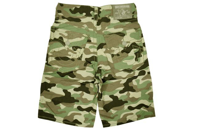 TRUE RELIGION CAMOUFLAGE SWIM SHORTS (TRM415FLW: WOOD LAND)トゥルーレリジョン/スイムショーツ/迷彩