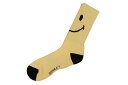 楽天GROW AROUND グロウアラウンドMARKET SMILEY OVERSIZED SOCKS （SUNSHINE） 360001158マーケット/ソックス/イエロー