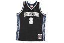 MITCHELL & NESS SWINGMAN JERSEY (GEORGETOWN UNIVERSITY/ALTERNATE/ALLEN IVERSON/#3/1995-96:BLACK) SMJY4212~b`F&lX/oXPbg{[W[W/W[W^E/ubN