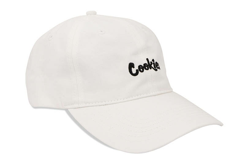 COOKIES ORIGINAL LOGO DAD CAP (WHITE/BLACK) 1564X6666クッキーズ/ストラップバックキャップ/ツイルキャップ/ホワイトブラック