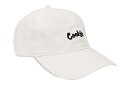 COOKIES ORIGINAL LOGO DAD CAP (WHITE/BLACK) 1564X6666クッキーズ/ストラップバックキャップ/ツイルキャップ/...