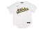 NIKE MLB OAKLAND ATHLETICS REPLICA BASEBALL JERSEY (T770-FZWH-FZ-XVH:WHITE)ナイキ/ベースボールジャージ/オークランドアスレチックス/ホワイト グリーン イエロー