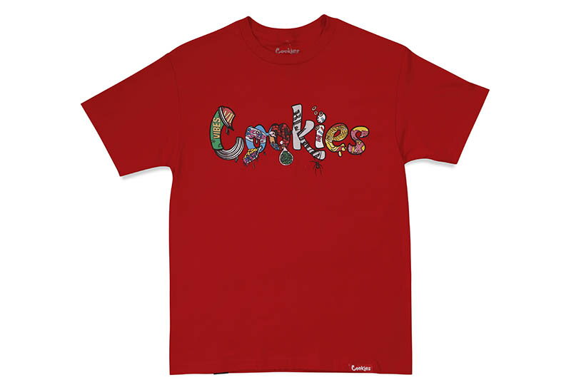 COOKIES INTELLECTUAL PROPERTIES TEE (RED) CM232TSP32クッキーズ/ショートスリーブTシャツ/レッド