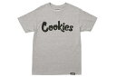 COOKIES ORIGINAL LOGO TEE (HEATHER GREY/BLACK) 1564T6661 CM232TSP01クッキーズ/ショートスリーブTシャツ/ヘザーグレーブラック