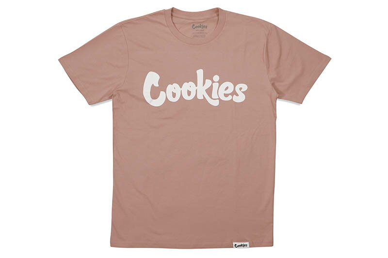 COOKIES ORIGINAL LOGO TEE (DUSTY ROSE/WHITE) 1564T6661 CM232TSP01クッキーズ/ショートスリーブTシャツ/ダスティローズホワイト