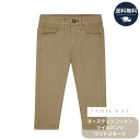 JAMIEKAY ツイル パンツ 1歳 2歳 オーガニックコットン 長ズボン ブラウン 80cm 90cm