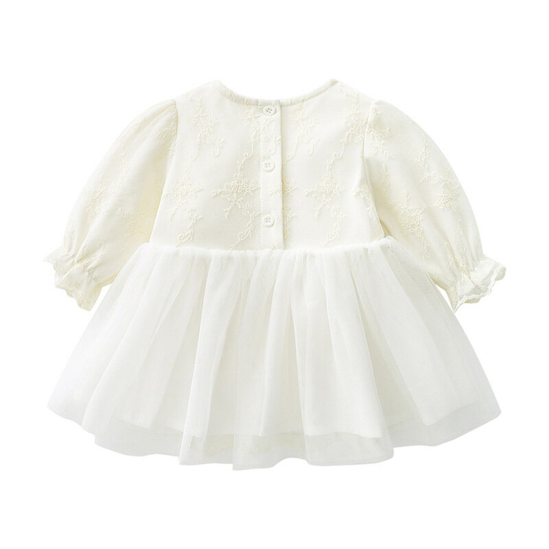ベビー 女の子 ベビードレス セレモニードレス 赤ちゃん 服 キッズ レースワンピー...
