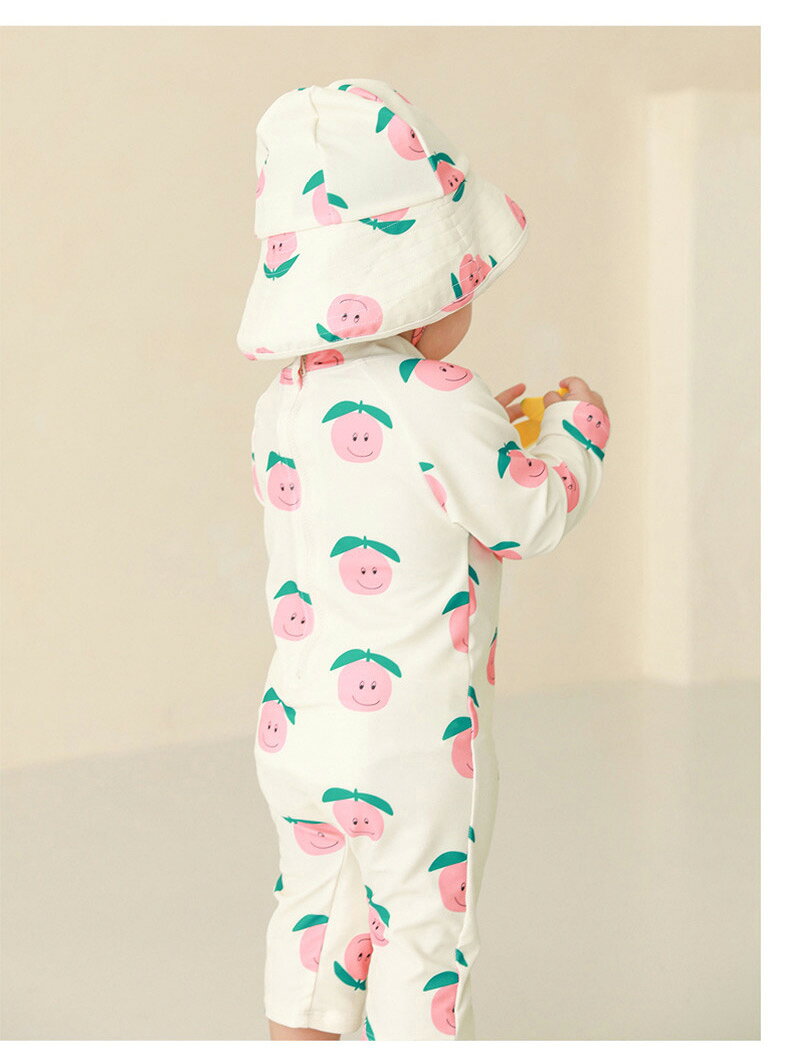 キッズ 水着 男の子 女の子 帽子 オールインワン 子ども 子供 動きやすい スイムキャップ ジュニア 新到着 水遊び プール ベビー ロンパース 赤ちゃん 長袖 ベビー服 紫外線カット Uv ラッシュガード カット スクール かわいい アウトドア 子供用 キャップ付き スイム