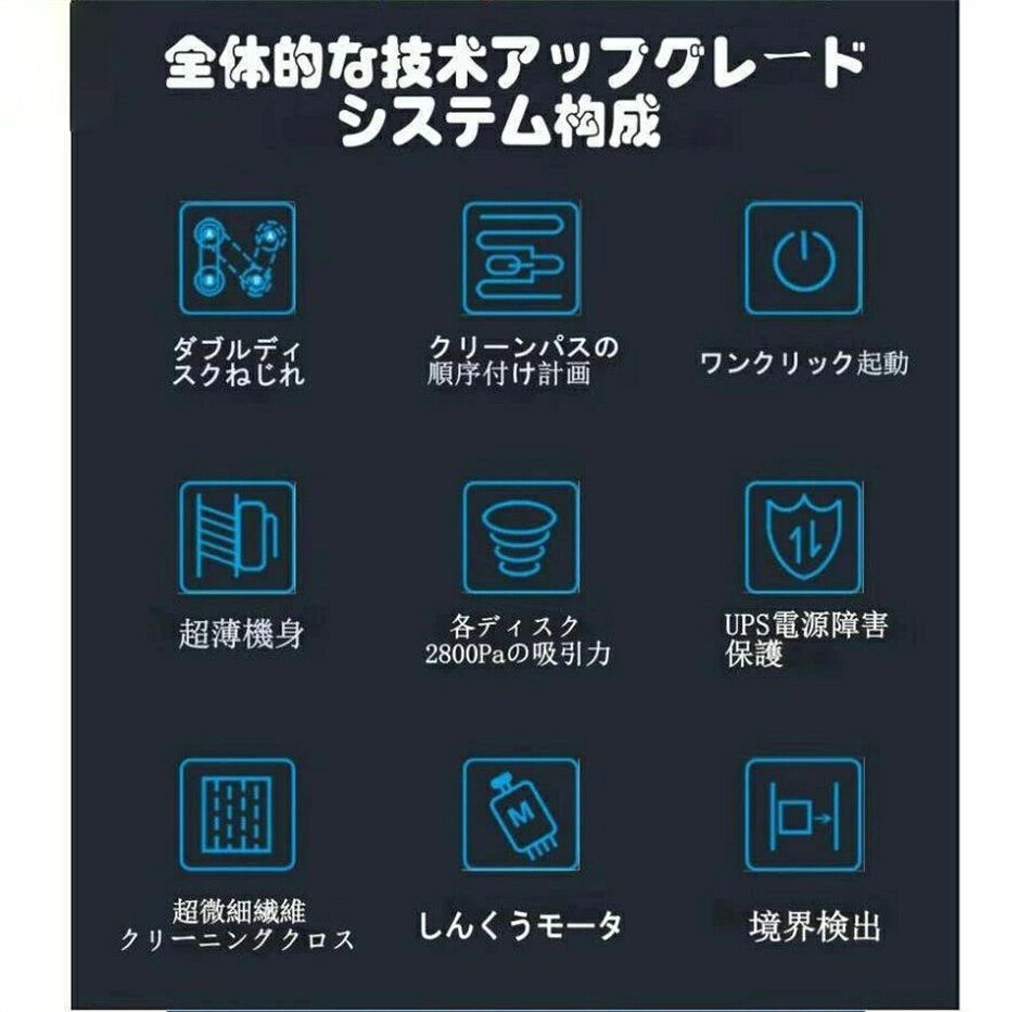 窓拭きロボット 人工智能 自動モップ 電動モップ 自動窓拭きロボット スマート窓拭...