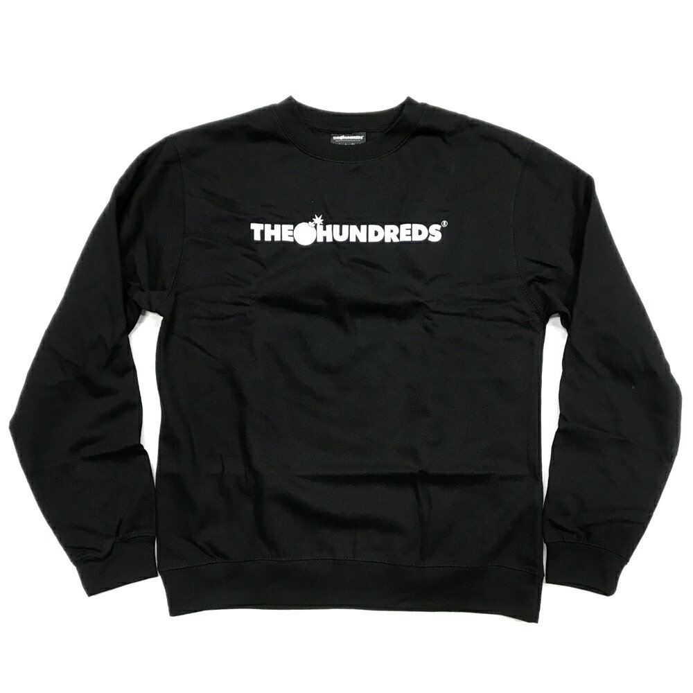 THE HUNDREDS(ハンドレッツ) FOREVER BAR LOGO CREWNECK Sweat Shirt(スウェットシャツ)