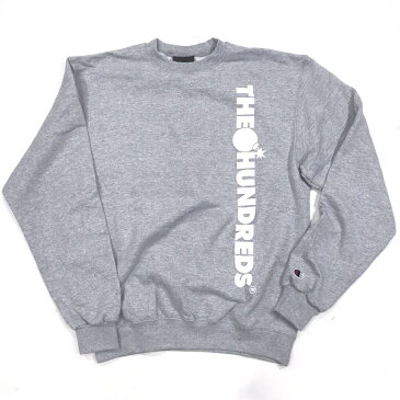 THE HUNDREDS(ハンドレッツ) Bar None Crew Neck CHAMPION Sweat Shirt(チャンピオン・スウェットシャツ)