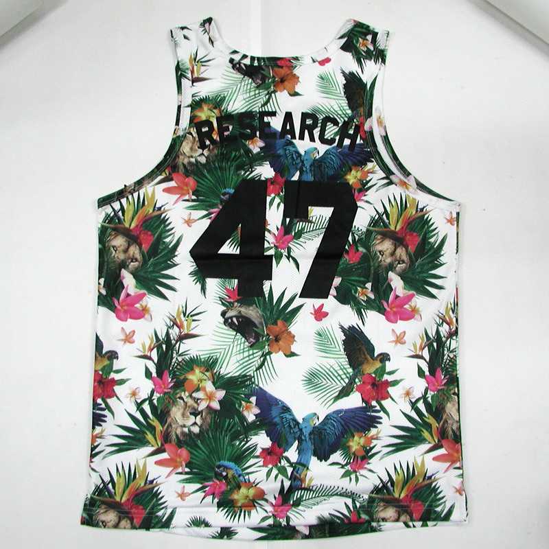 LRG(エル・アール・ジー) Bird Game Crazy Basketball Jersey Tank Top タンクトップ