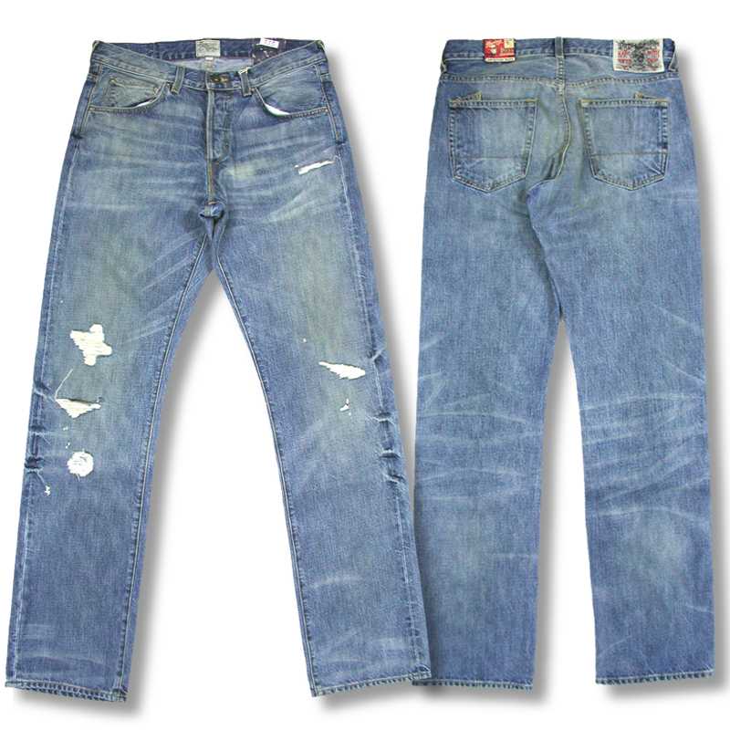 PRPS(ピー アール ピー エス) Vintage Straight Denim Pants【SALE】