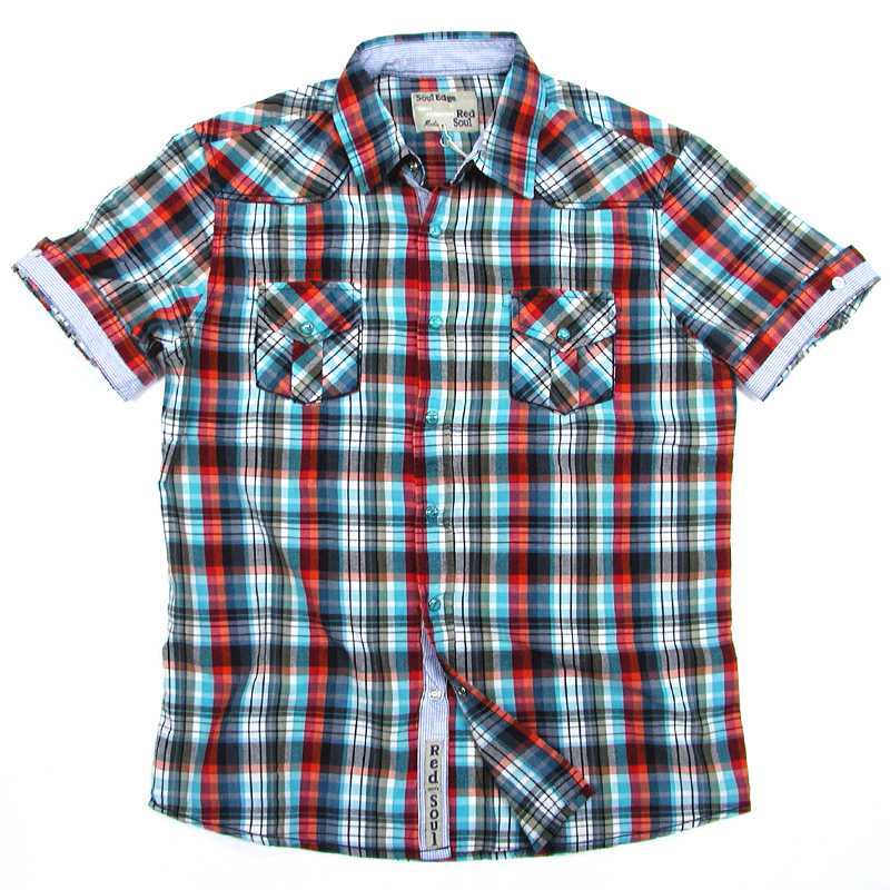 SoulEdge/RedSoul(�����롦���å�/��åɡ�������)DONALDCHEMISES/SShirt