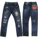 Staple Design(ステイプル・デザイン) DESTROY DENIM PANTS(デストロイ・デニムパンツ)
