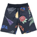 Staple Design(ステイプル・デザイン) スウェット・ショート・パンツ GREENWICH PRINTED SWEATSHORT