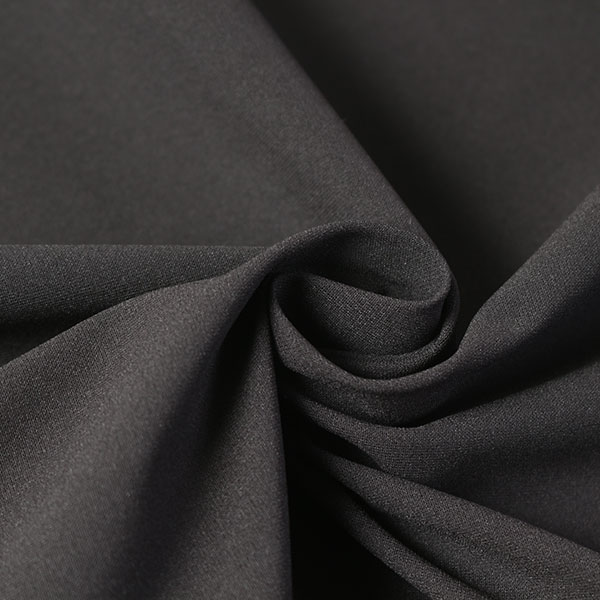 Rakuten - 【1m以上/10cm単位】【生地幅：140cm】ポリエステルトリコットニット【カラー：黒】[ニット生地][服地・生地・布][ブラック系][TNGP6033]【品番：a0821】