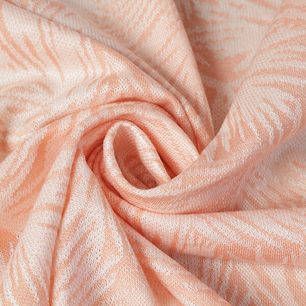 通常価格77円→54円にお値下げ★【1m以上/10cm単位】【生地幅：150cm】コットン先染めリーフ柄シングルジ..