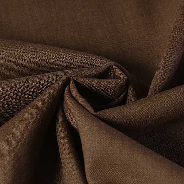 【1m以上/10cm単位】【生地幅：150cm】TOP杢ウールトロピカル【カラー：茶グリン】[無地][服地・生地・..