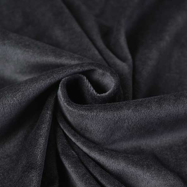 通常価格78円→55円にお値下げ★【1m以上/10cm単位】【生地幅：150cm】コットンポリエステルベロアニット【カラー：黒】[ニット生地][服地・生地・布][ブラック系][TNGP5022]【品番：jc0048】