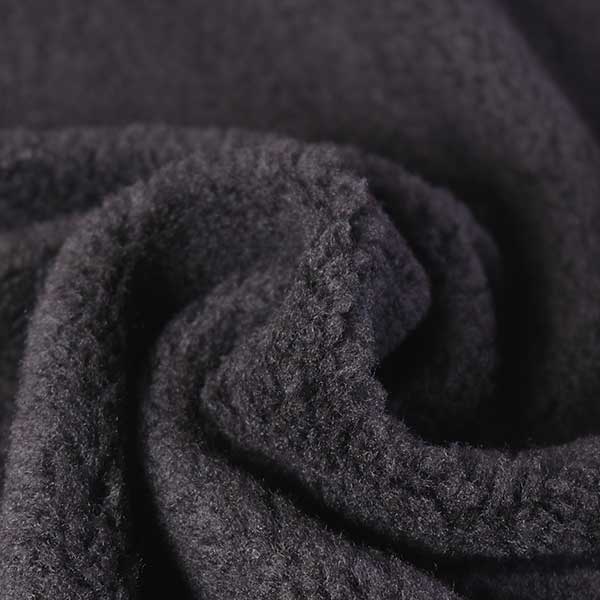 お値下げ★【1m以上/10cm単位】【生地幅：145cm】ポリエステルボア【カラー：黒】[ボア、フェイクファー][服地・生地・布][ブラック系][TNGP4104]【品番：jd0002】