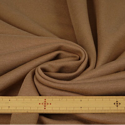 30%OFF★通常価格110円【1m以上/10cm単位】【生地幅：128cm】ウールナイロンポンチニット【カラー：キャメル】[ニット生地][服地・生地・布][BR][TNGP3012]【品番：kb0384】のサムネイル