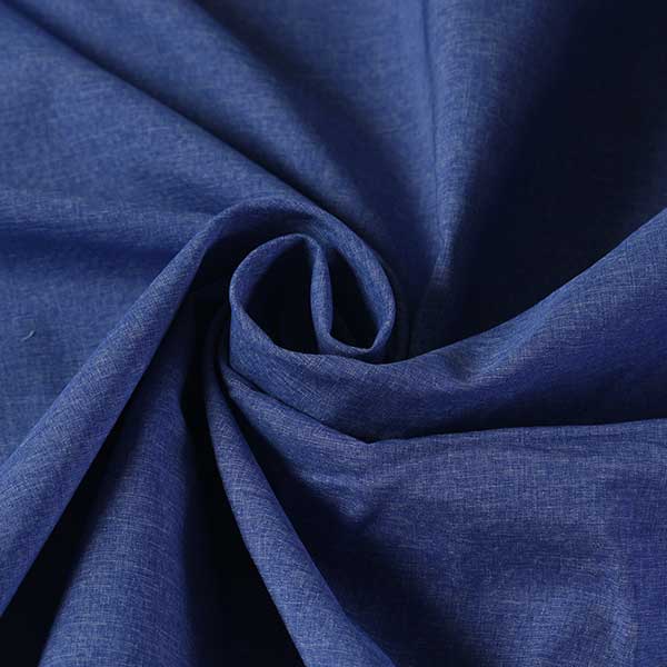 お値下げ★【1m以上/10cm単位】【生地幅：140cm】TOP杢ポリエステルポプリンメッシュボンディング【カラー：青】[無地][服地・生地・布][ブラック系][TNGP4041]【品番：kb0674】