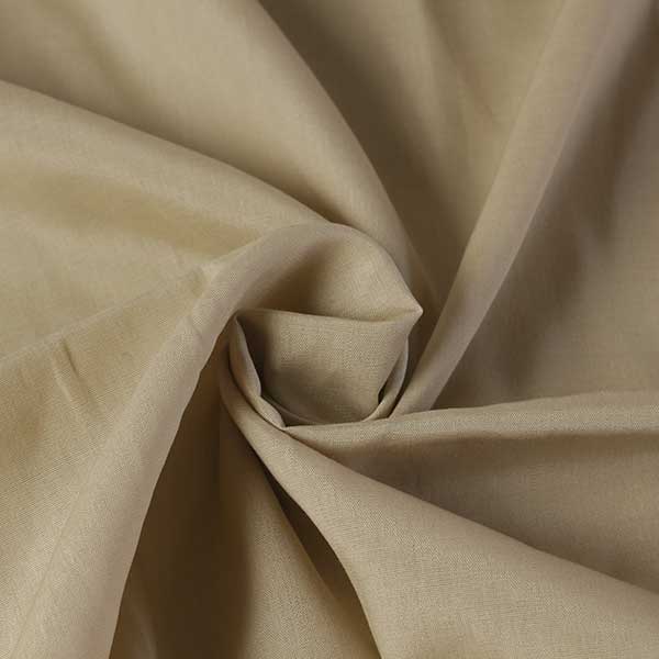 【1m以上/10cm単位】【生地幅：110cm】コットンブロード【カラー：ベージュ】[無地][服地・生地・布][..