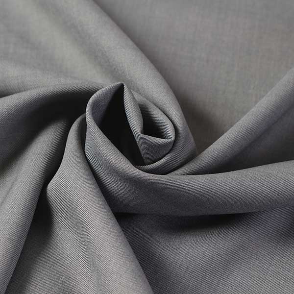 【1m以上/10cm単位】【生地幅：147cm】ポリエステルドビーカルゼ【カラー：グレー】[無地][服地・生地..