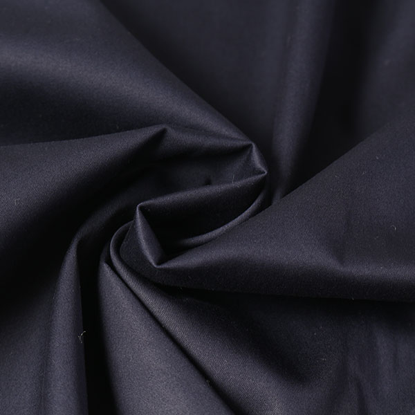 Rakuten - 【1m以上/10cm単位】【生地幅：130cm】コットンサテンストレッチ【カラー：紺】[サテン][服地・生地・布][ネイビー系][TNGP6015]【品番：kc0169】