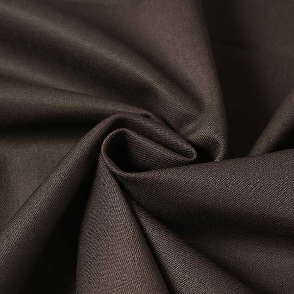 【1m以上/10cm単位】【生地幅：150cm】ポリエステルツイルストレッチコーティング【カラー：茶】[無地][服地・生地・布][ブラウン系][TNGP5062]【品番：mb0247】