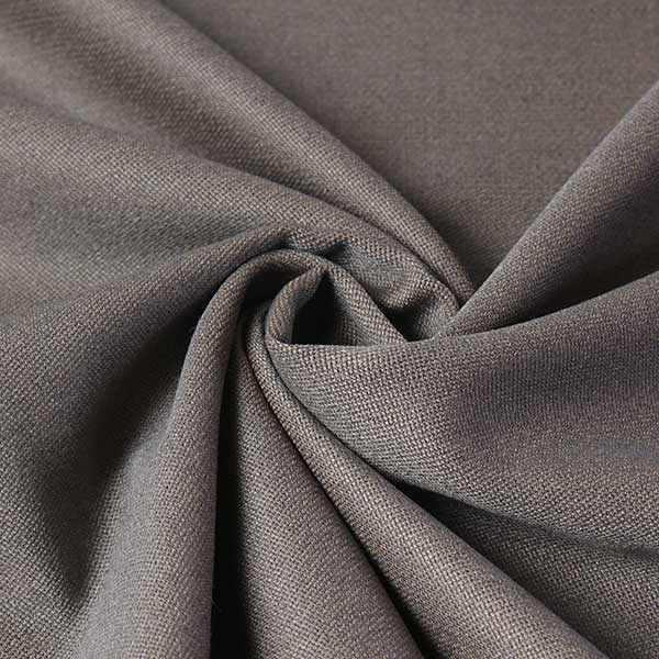 【1m以上/10cm単位】【生地幅：145cm】ウールポリエステルレーヨンドビーラチネ【カラー：グレー】[無地][服地・生地・布][グレー系][TNGP5033]【品番：mc0241】