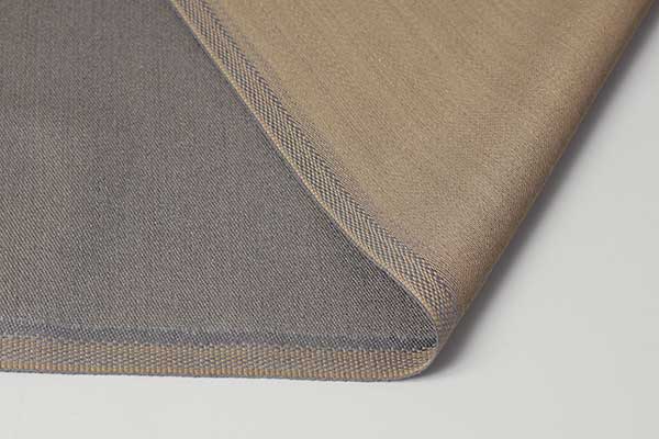 【1m以上/10cm単位】【生地幅：145cm】ウールポリエステルレーヨンドビーラチネ【カラー：グレー】[無地][服地・生地・布][グレー系][TNGP5033]【品番：mc0241】